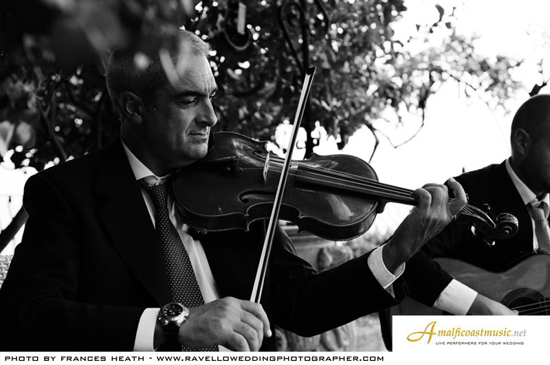 Amalfi coast wedding music
