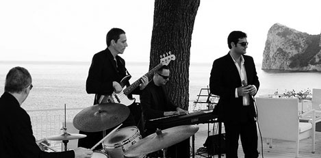 Italian Swing Band in Sorrento
